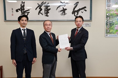 基本構想手交式