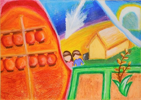 絵画作品中学生の部佳作