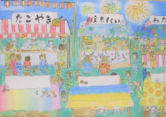 絵画作品小学校高学年の部市長賞
