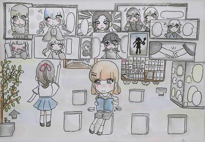絵画作品小学校高学年の部教育長賞