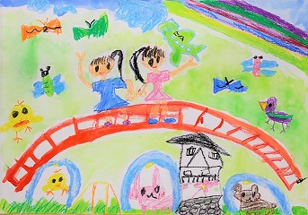 絵画作品小学校低学年の部佳作