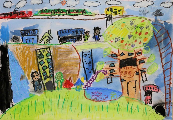 絵画作品小学校低学年の部教育長賞