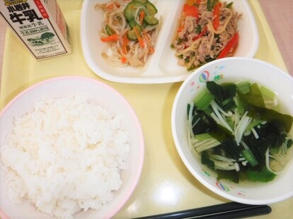 9月18日の給食