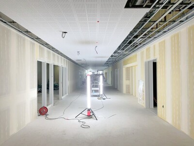 横手体育館建設状況