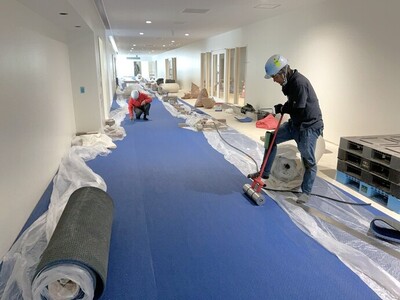 横手体育館建設状況