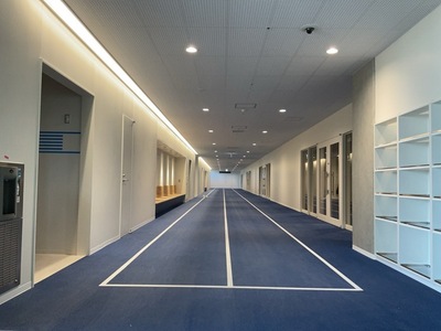 横手体育館建設状況