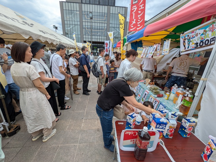 発酵グルメ屋台の写真