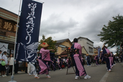 まちなみと増田盆おどり