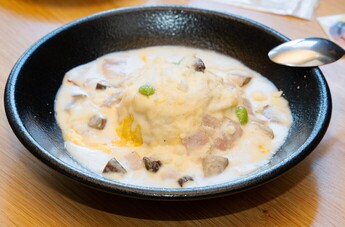 いぶりがっこのチーズソース