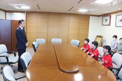 市長のお話