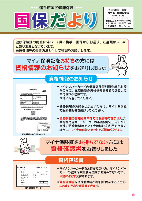 8月号表紙