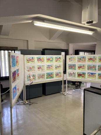 塗り絵・絵画展