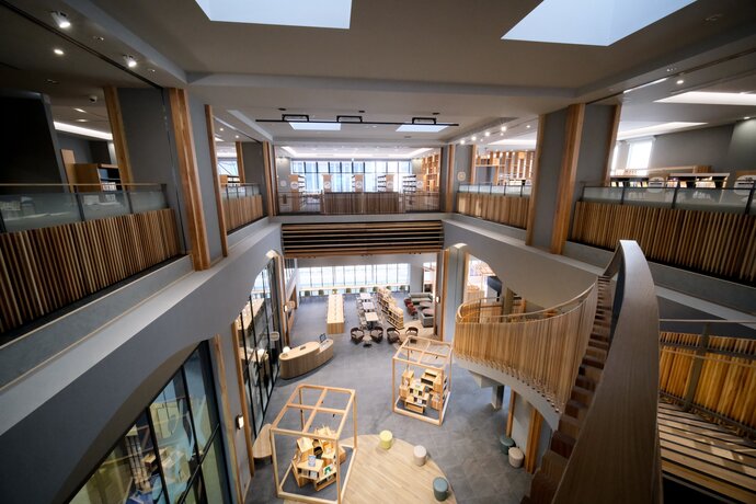 写真：2階からの写真