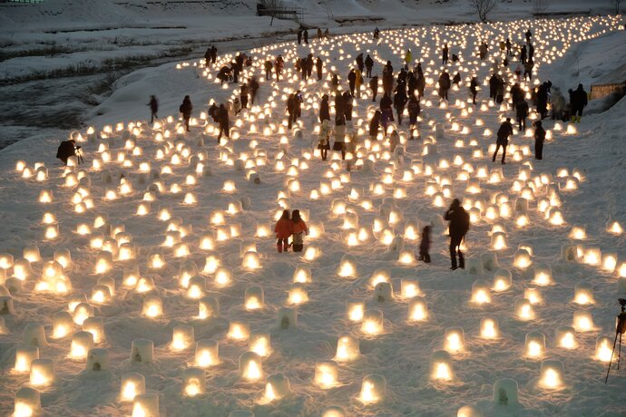 ミニかまくら画像