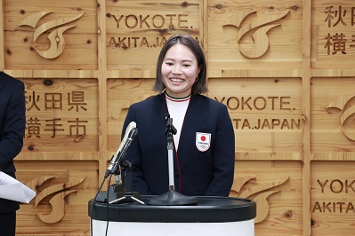 向川桜子選手