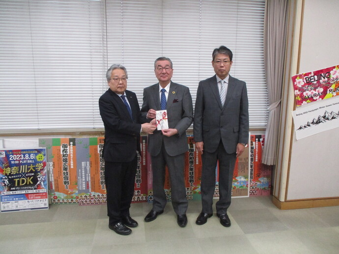 教育長と横手環境協議会の皆さん