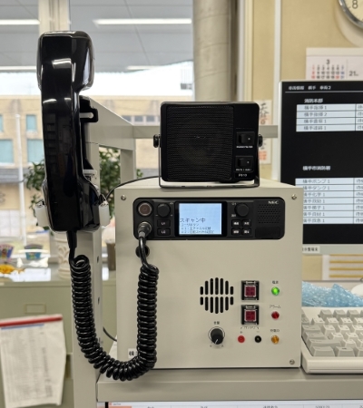 消防救急デジタル無線システムです