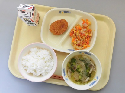 4月24日の給食の写真