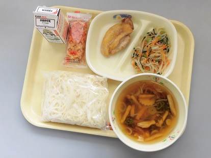5月7日の給食の写真