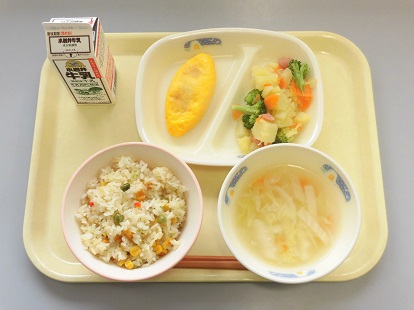 6月3日の給食の写真