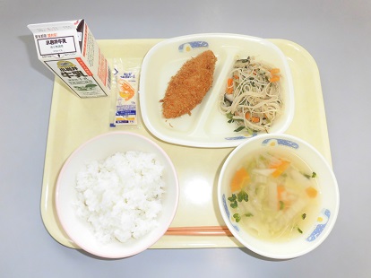 6月8日の給食の写真