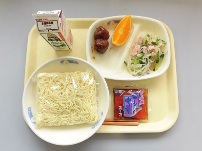 6月18日の給食の写真