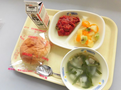7月9日の給食の写真