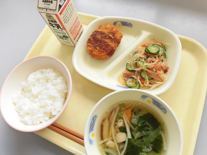 7月21日の給食の写真