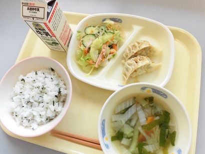 8月25日の給食の写真