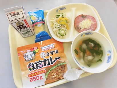 9月1日の給食の写真