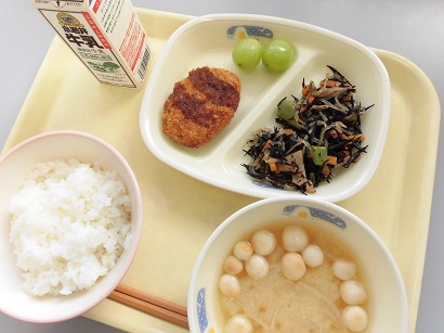 9月18日の給食の写真