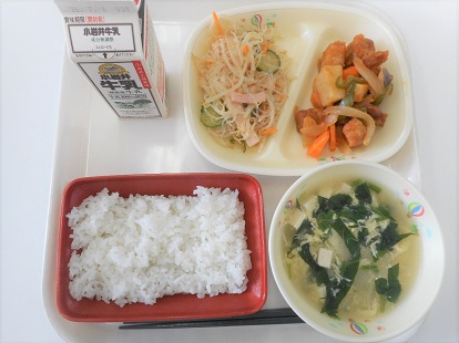 6月23日の給食の写真