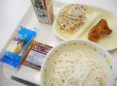 9月3日の給食の写真