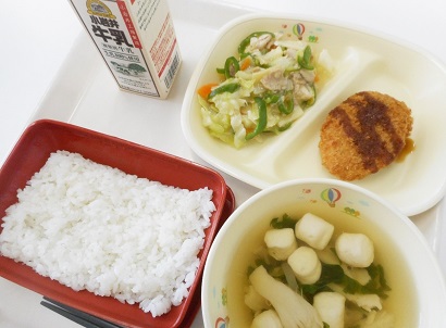 9月15日の給食の写真
