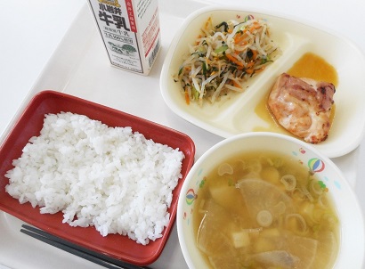 9月18日の給食の写真