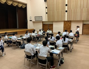 感想発表の様子