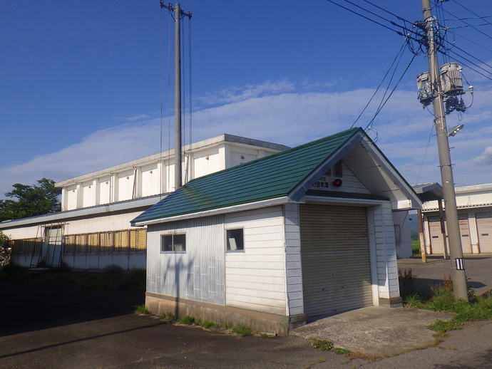 写真：消防ポンプ小屋