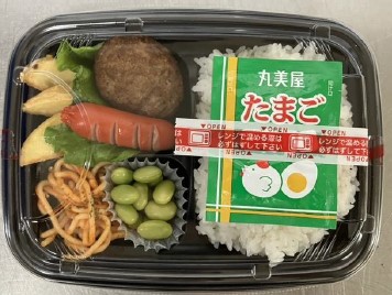 ハンバーグのお弁当