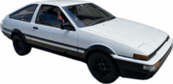 トレノAE86外観